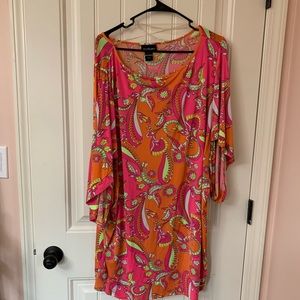 Bright tunic top
